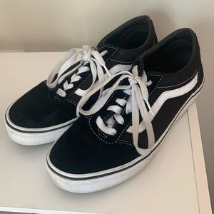 Old Skool Black Vans Skater Sneakers Fashion Uni